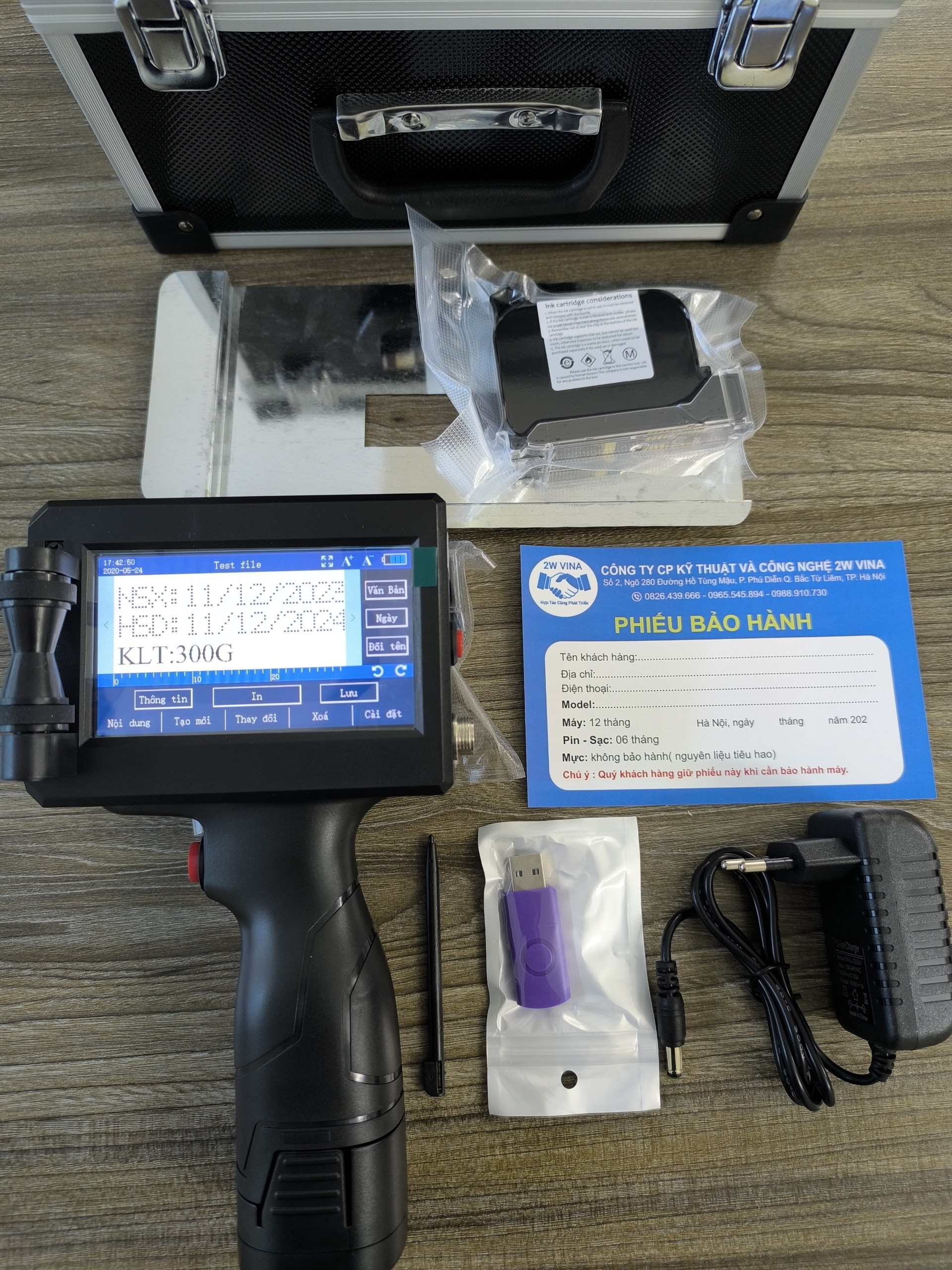 Máy In Date Cầm Tay VN86 - Ảnh 4