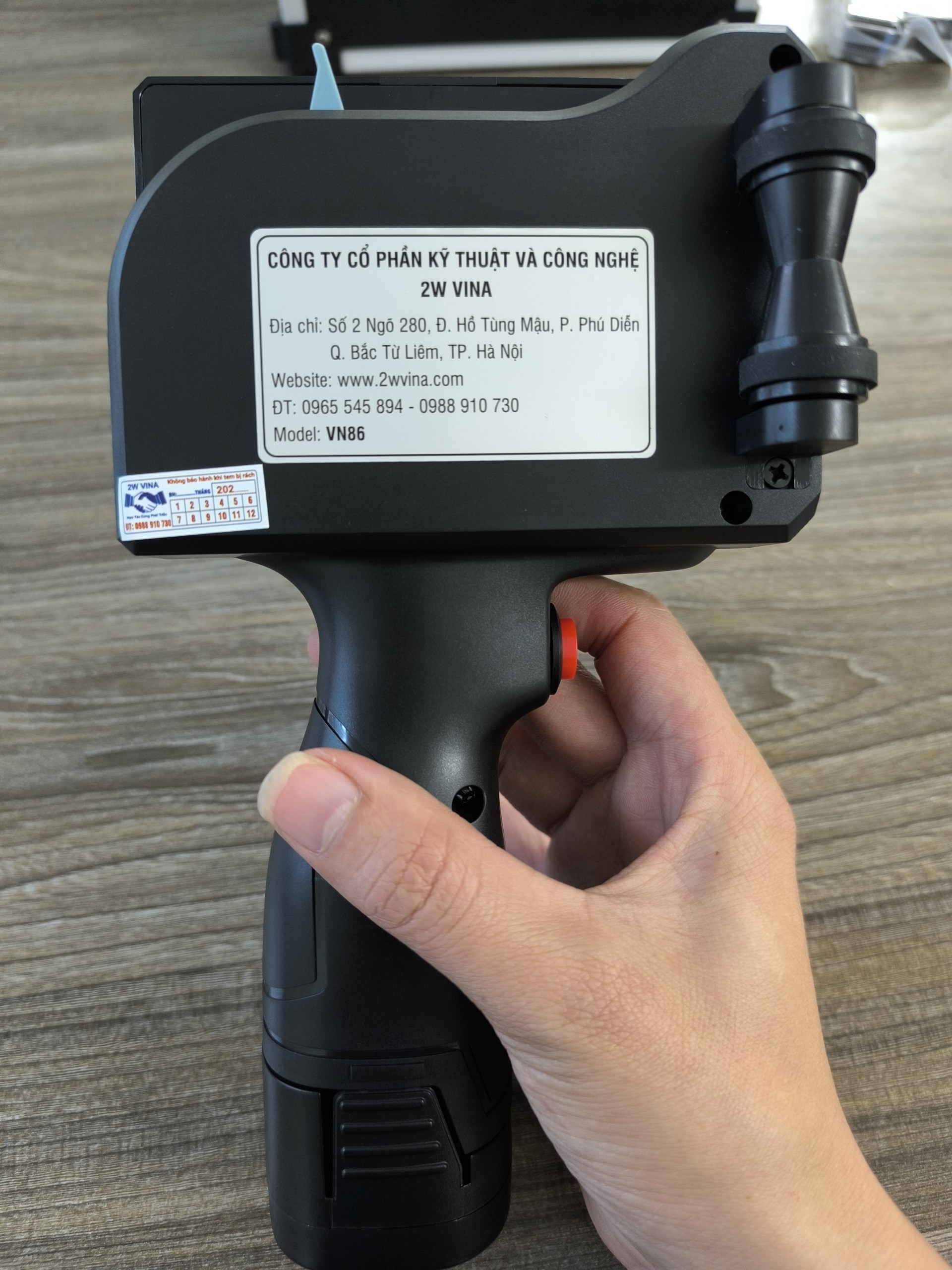 Máy In Date Cầm Tay VN86 - Ảnh 5